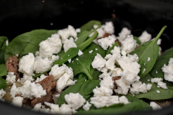 spinach and feta